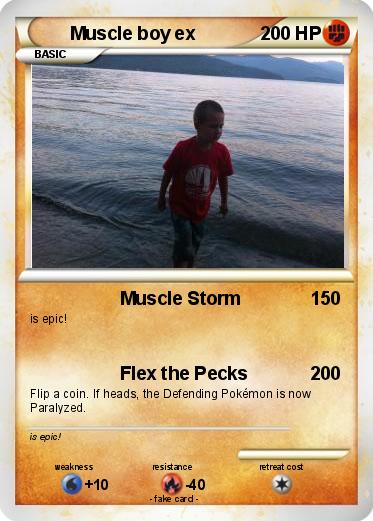 Pokemon Muscle boy ex