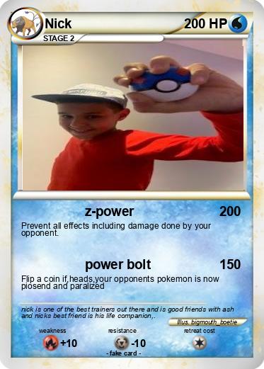 Pokemon Nick