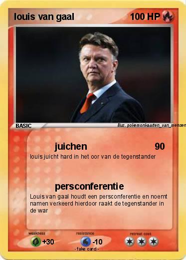Pokemon louis van gaal