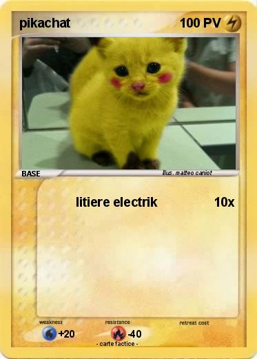 Pokemon pikachat