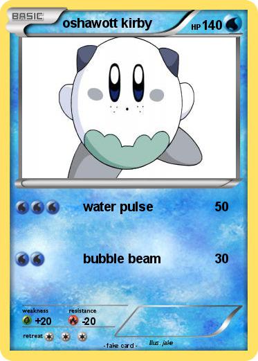Pokemon oshawott kirby