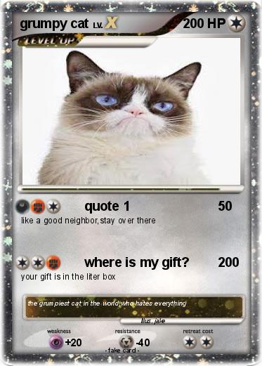 Pokemon grumpy cat
