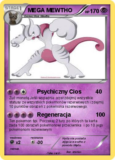 Pokemon MEGA MEWTHO
