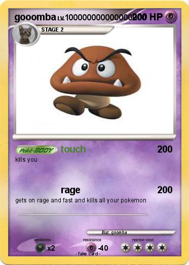 Pokemon gooomba