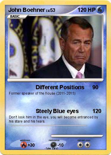 Pokemon John Boehner