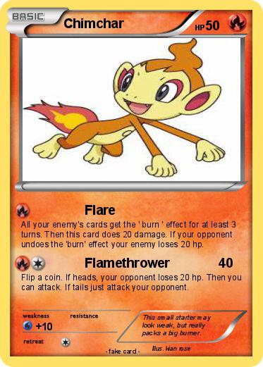 Pokemon Chimchar