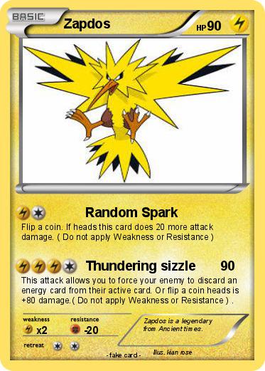 Pokemon Zapdos