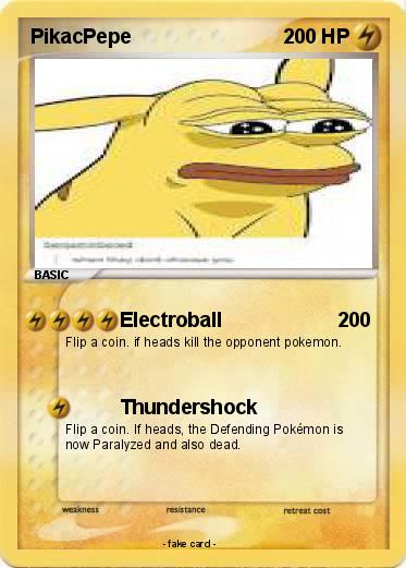 Pokemon PikacPepe