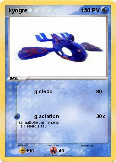 Pokemon kyogre