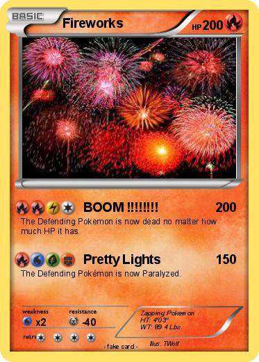 Pokemon Fireworks