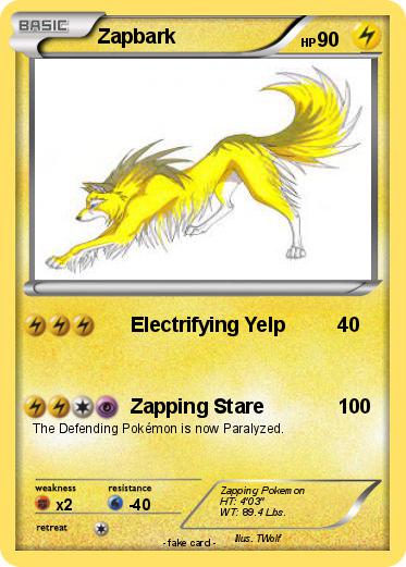 Pokemon Zapbark