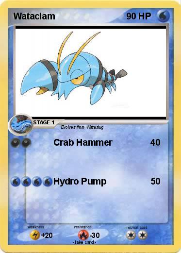 Pokemon Wataclam