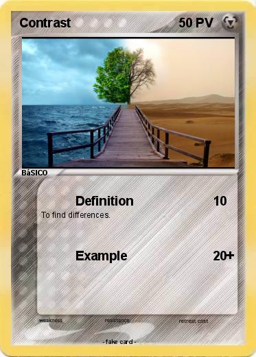 Pokemon Contrast