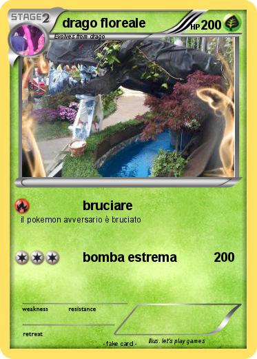 Pokemon drago floreale