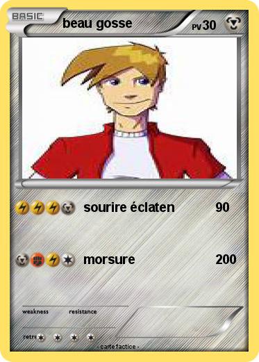 Pokemon beau gosse