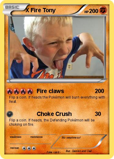 Pokemon X Fire Tony