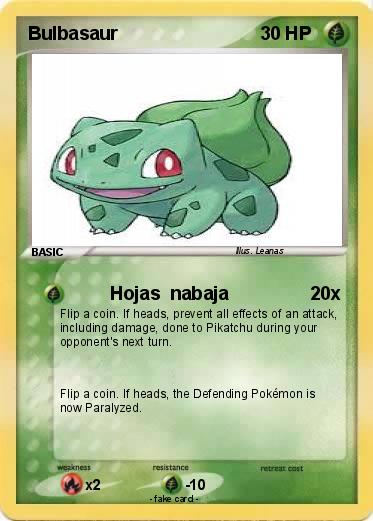 Pokemon Bulbasaur