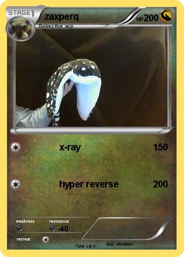 Pokemon zaxperq