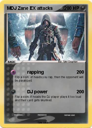 Pokemon MDJ Zane EX attacks