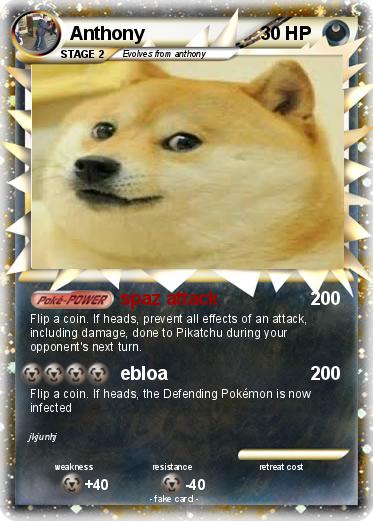 Pokemon Anthony