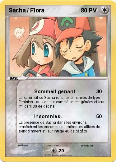 Pokemon Sacha / Flora