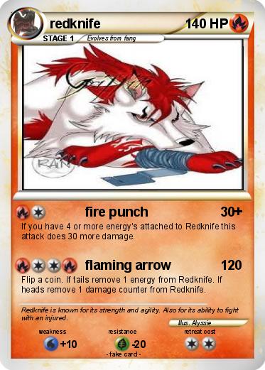 Pokemon redknife