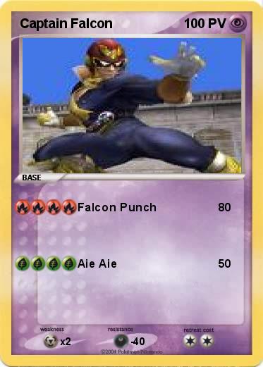 Pokemon Captain Falcon