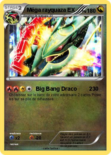 Pokemon Méga rayquaza EX