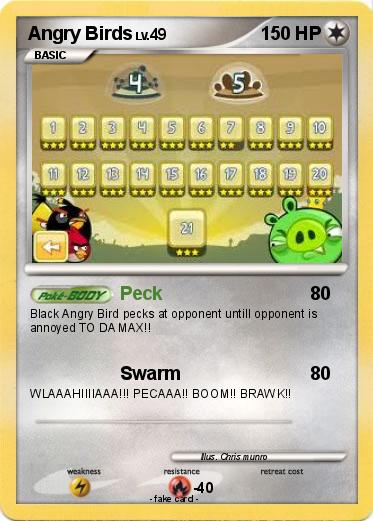 Pokemon Angry Birds