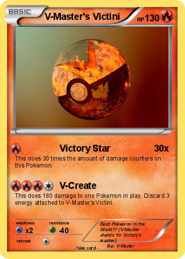 Pokemon V-Master's Victini