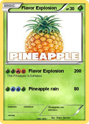 Pokemon Flavor Explosion