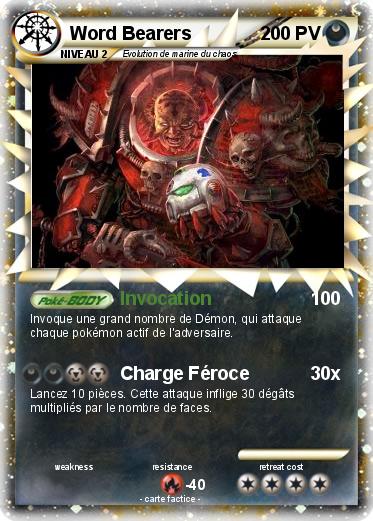 Pokemon Word Bearers