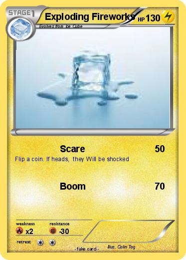 Pokemon Exploding Fireworks