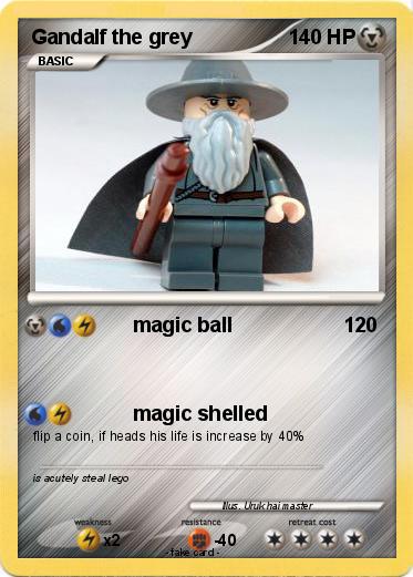 Pokemon Gandalf the grey