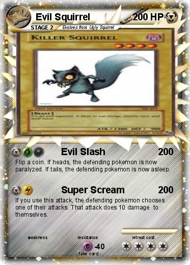 Pokemon Evil Squirrel