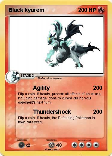 Pokemon Black kyurem