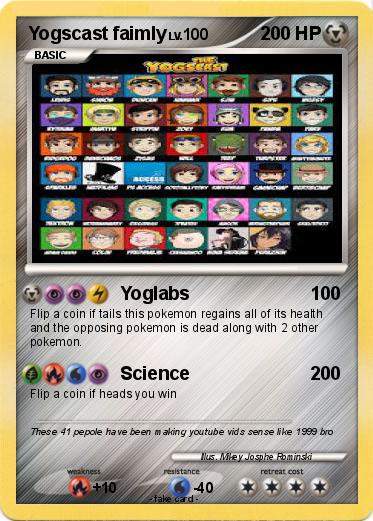 Pokemon Yogscast faimly