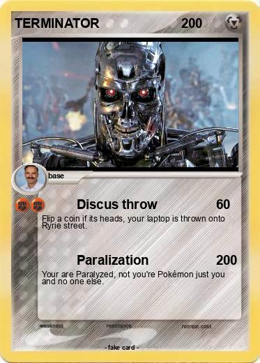 Pokémon TERMINATOR 886 886 - Discus throw - Ma carte Pokémon