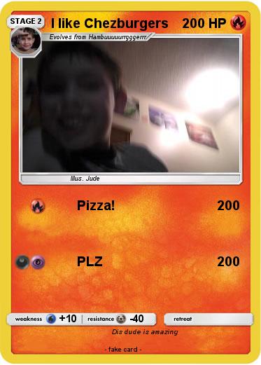 Pokemon I like Chezburgers