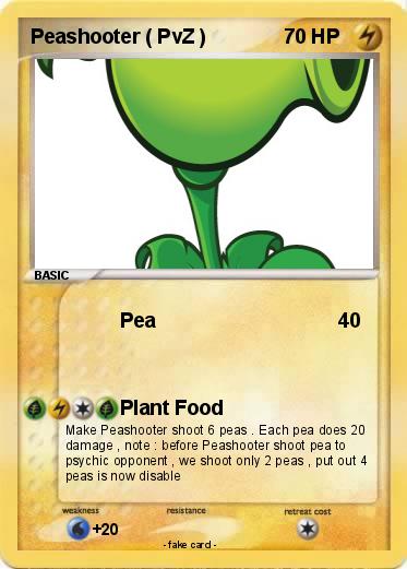 Pokemon Peashooter ( PvZ )