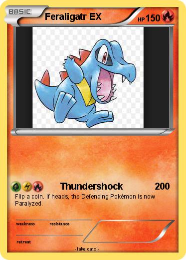 Pokemon Feraligatr EX