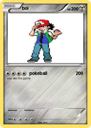 Pokemon boi