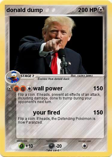 Pokemon donald dump