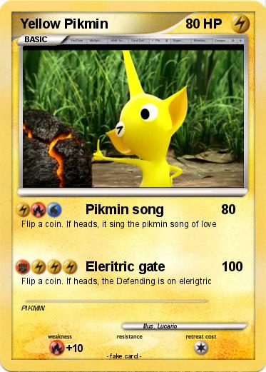 Pokemon Yellow Pikmin