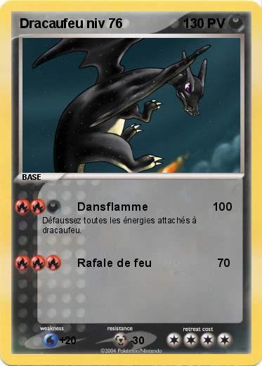 Pokemon Dracaufeu niv 76