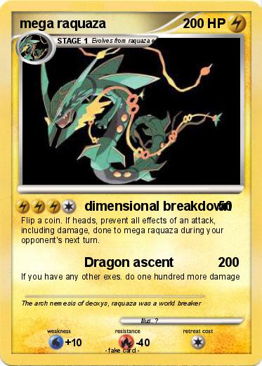 Pokemon mega raquaza