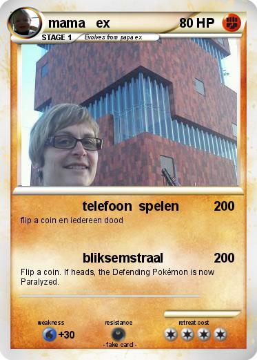 Pokemon mama   ex