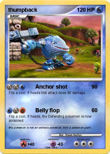 Pokemon thumpback