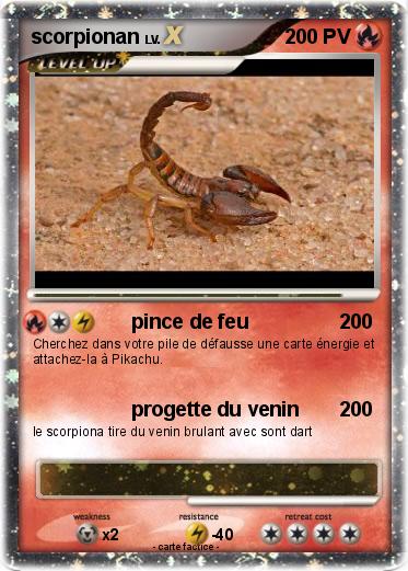 Pokemon scorpionan