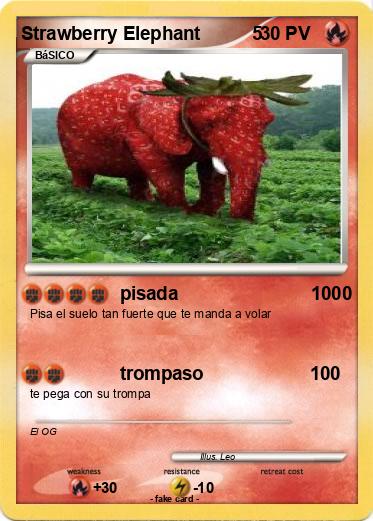 Pokemon Strawberry Elephant          5